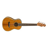 Fender Montecito Ukelele Tenor, Natural, Con Bolsa De Conci. Color Natural