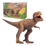 Boneco Com Som Dinossauro Dino World Tiranossauro Rex