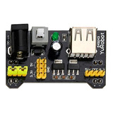 Fuente Para Protoboard 5v 3.3v Mb102  Usb Hembra  Garantia