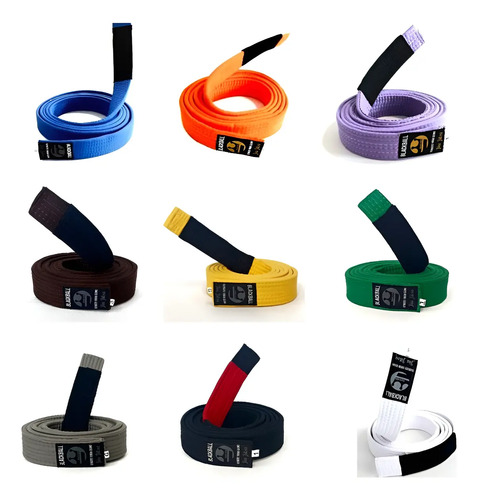 Faixas De Jiu-jitsu Todas As Cores
