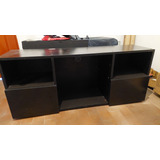 Mueble Negro Rack Para Tv Televisor Lcd - Hurlingham