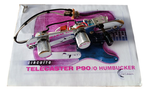 Circuito Telecaster Humbucker O P90 Completo