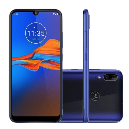 Celular Smarphone Motorola Moto E6 Plus Azul 64gb