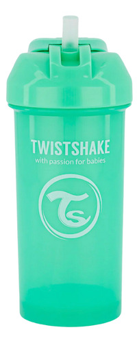 Vaso Con Bombilla Twistshake Straw Cup 360ml