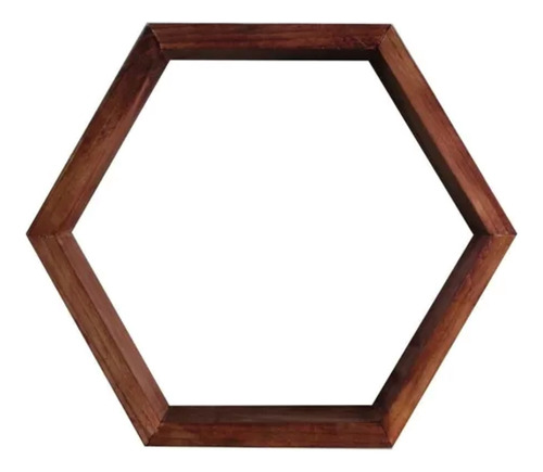 Altar De Madera Repisa Hexagonal