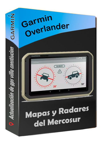 Actualización Gps Garmin Overlander Mapas Topográficos 