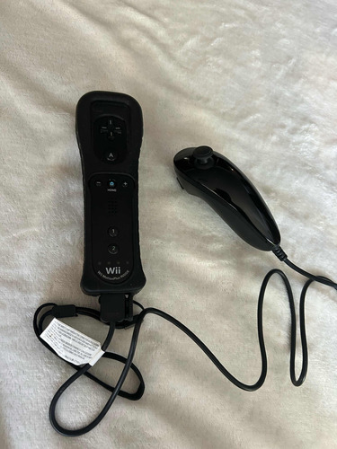 Wii Remote Original + Nunchuck + Barra Sensor