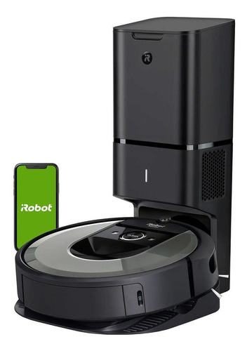 Aspiradora Roomba Irobot I8+, Wifi, Deposito Vaciado, Alexa Color Negro