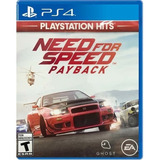 Need For Speed Payback Ps4 Físico