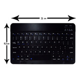 Teclado Bluetooth Galaxy Tab A A7 Lite S6 Lite S7 iPad 7 8