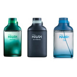 Kit Kaiak Colônia Masculina Kaiak Aventura + Kaiak Extremo + Kaiak O2