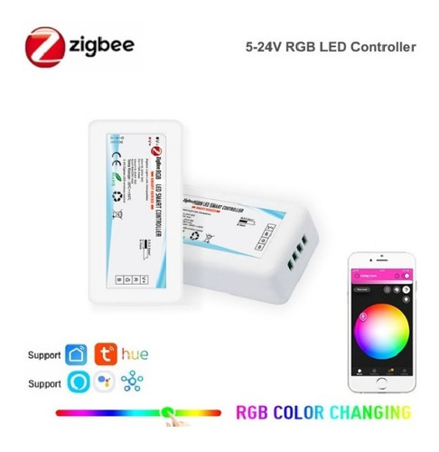 Controlador Fita Led Zigbee 3.0 Alexa Google Home