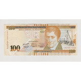 Billete Honduras 100 Lempiras 2016 Usado (c85)