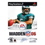 Ea Sports Madden Nfl 06  2006 Electronic Arts Ps2 Físico