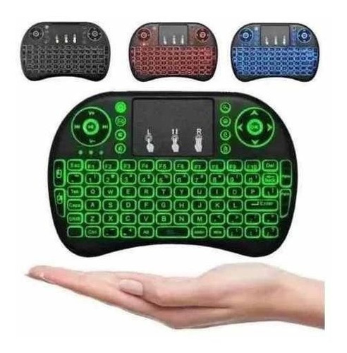 Mini Teclado Inalámbrico Control Smart Tv Env Inmediato