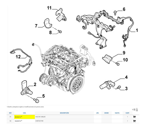 Ramal Elctrico Motor Jeep Compass Renegade Commander 2.0  Foto 10