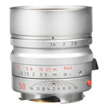 Leica Summilux-m 50mm F/1.4 Asph. Lente (silver)