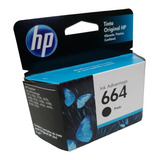 Cartucho Hp 664 Preto Para 1115 2130 2134 3636 3836 3788