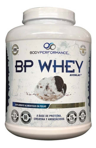 Bodyperformance Proteína Bp Whey 5lb Suero De Leche Sabor Cookies & Cream