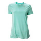 Playera Reebok Mujer Dama Entrenamiento Basic Ss Azul