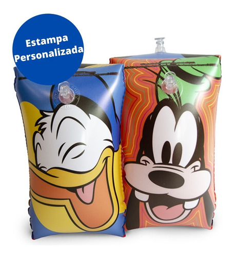 Boia De Braço Infantil 29x15 Mickey Azul Etitoys - Dyin-010