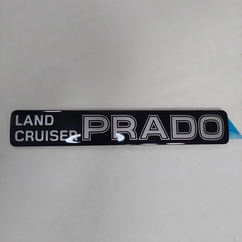 Emblema Land Cruiser Prado De Porta Placa Original Foto 2