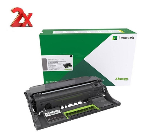 2x Cilindro Lexmark Original 500z Mx611 Mx310 Mx317 Mx417