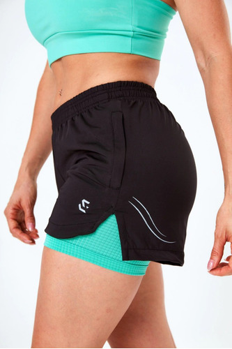 Short Con Calza Eurosport Running Ideal Uso En El Exterior