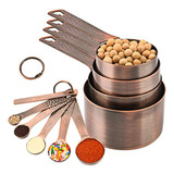 Set De Medición De Cocina En Metal