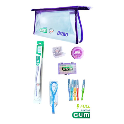 Kit De Limpieza Profesional Para Brackets \u002F Ortodoncia Gum | Envío gratis