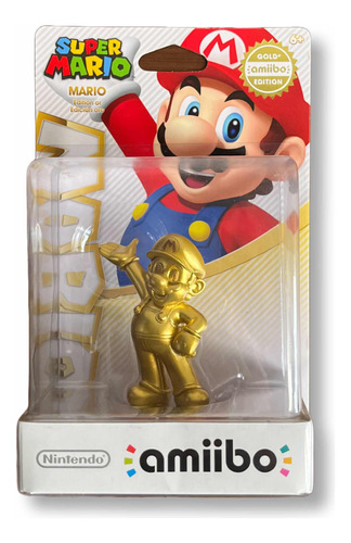 Amiibo Mario Gold 1a Edición (sellado)