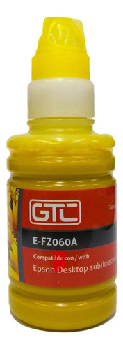 Botella De Tinta Sublimacion Yellow Compatible Epson 100ml