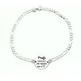 Pulsera Profesiones Profe Esclava Cartier Plata Sw925