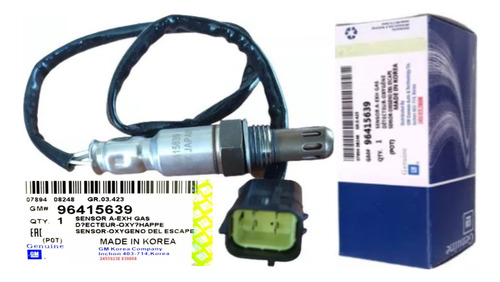 Sensor Oxigeno Chevrolet Epica Aveo Lt Ls 2008-2014 4 Cables Foto 2