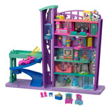 Set De Juego Polly Pocket Pollyville Mega Mall Con