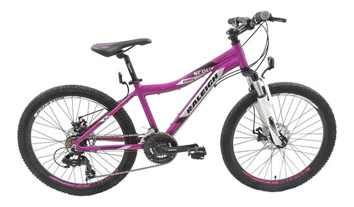 Bicicleta Raleigh Scout Rodado 24 Disc 21v Nena - Thuway