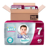 Bbtips Sensitive Caja De Pañales Etapa 7 Unisex 160 Piezas