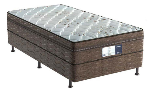 Cama Box Conjugado Solteiro: Colchão Ortopédico D28 Prodorm