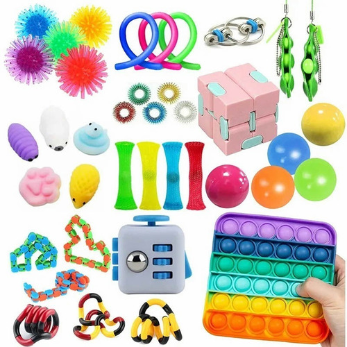 Kit Brinquedos Pop It Fidget 39pieza (s)