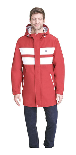 Parka Tommy Hilfiger Impermeable Lluvia Rompeviento Chamarra