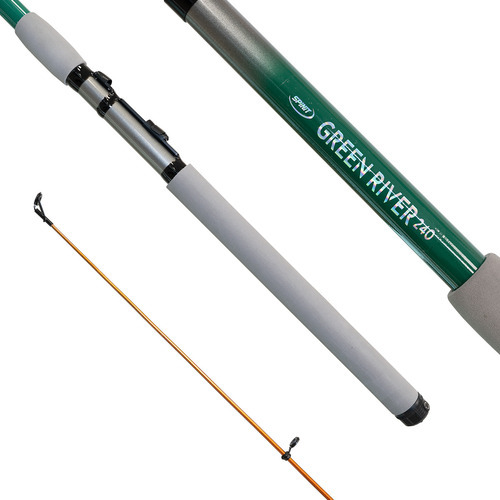 Caña Spinit Green River 2.4 M Telescopica Pesca Spinning