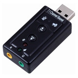 Tarjeta De Sonido Externa Usb 7.1 Adaptador Audio 3d