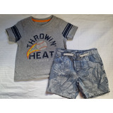 Remera Tommy Short Carters Talle 2 Usado