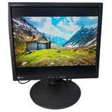 Monitor LG L1742p Lcd 17  Preto 100v/220v C/ Base Articulada