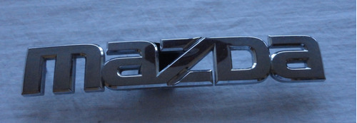 Emblema Mazda Mide 14.5 X 3.6 Cms Original Foto 2