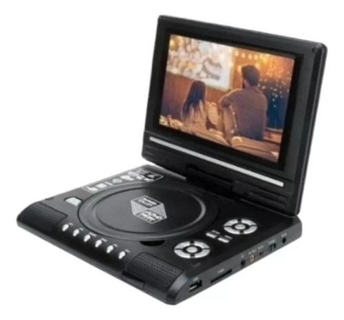 Dvd Player Portátil Com Tela De 7,8