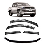 Deflector Capot + Ventanillas Volkswagen Amarok 2010 En Adel