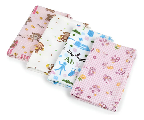 Set De Cobija Frasada Cobijita Para Bebe 100% De Algodon