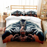 Juego De Ropa De Cama Superhero Venom Spider-man, Individual