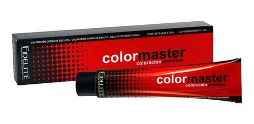 12 Tinturas Color Master X60grs  -  Fidelite